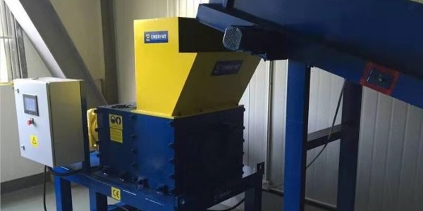 上海展通物流與恩派特合作硬盤破碎機(jī)方案