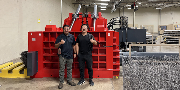 恩派特“全自動(dòng)門蓋式金屬打包機(jī)”，高效賦能北美再生有色金屬產(chǎn)業(yè)