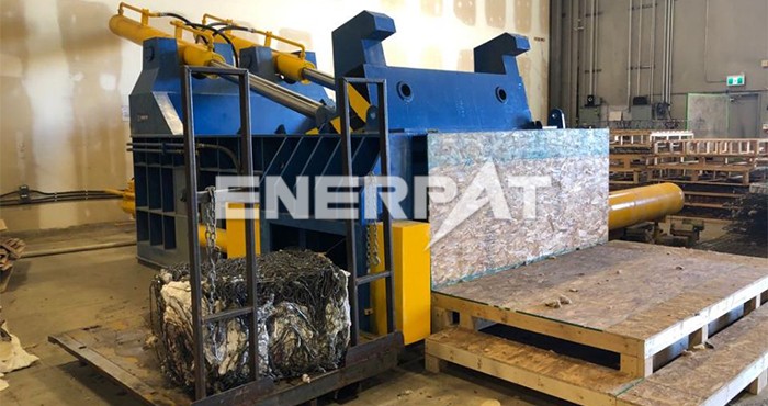 鋁合金邊角料壓塊機