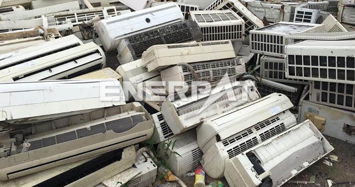 空調(diào)外殼撕碎機(jī)生產(chǎn)線