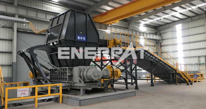 空調(diào)外殼撕碎機(jī)生產(chǎn)線